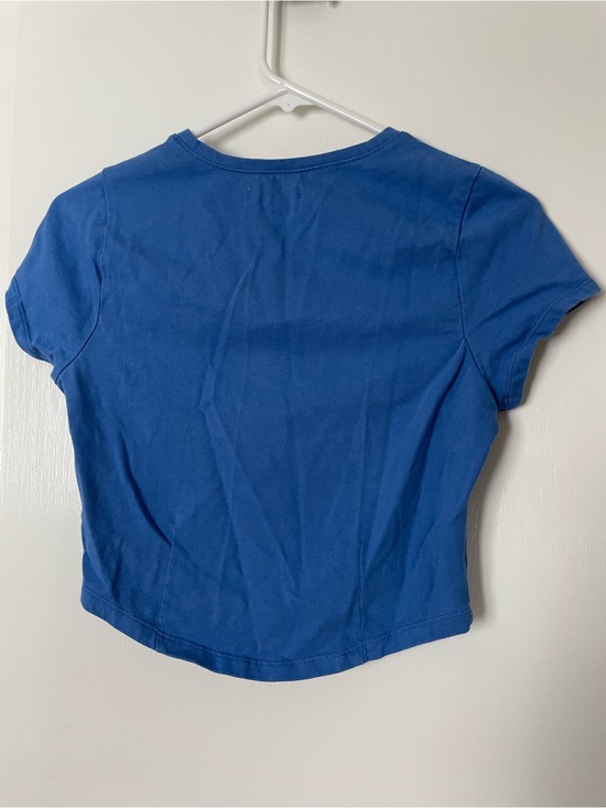 Madewell Tops - Madewell Short Sleeve Cropped Crewneck Tee in Royal Blue